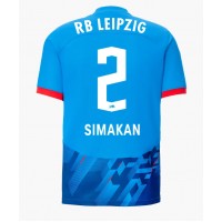 RB Leipzig Mohamed Simakan #2 Rezervni Dres 2023-24 Kratak Rukav